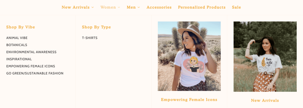 Mega Menu for Online Store