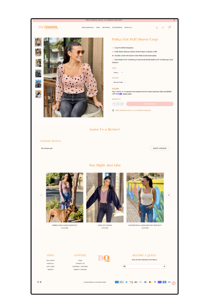 Clothing Boutique Shopify