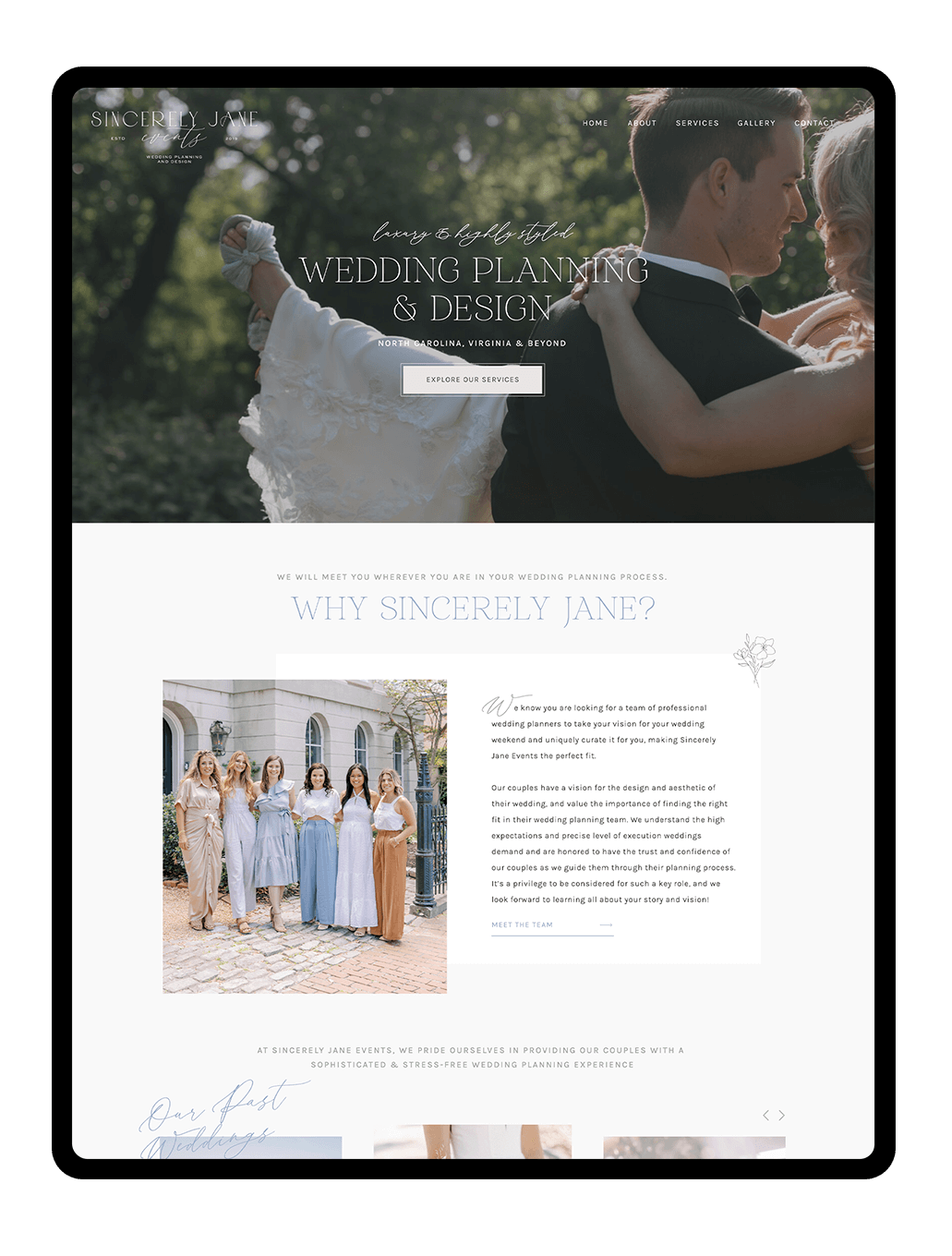 Wedding Planning Website Inspo