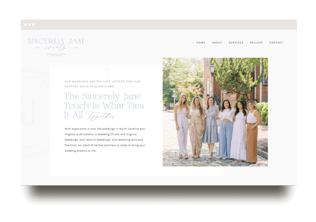 Wedding Planning Website Design Inspiration