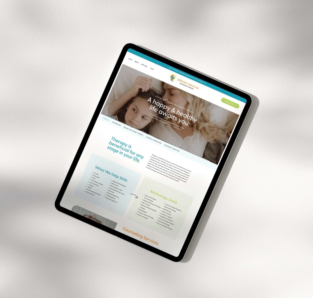 Showit Counseling & Therapist Website Design  1
