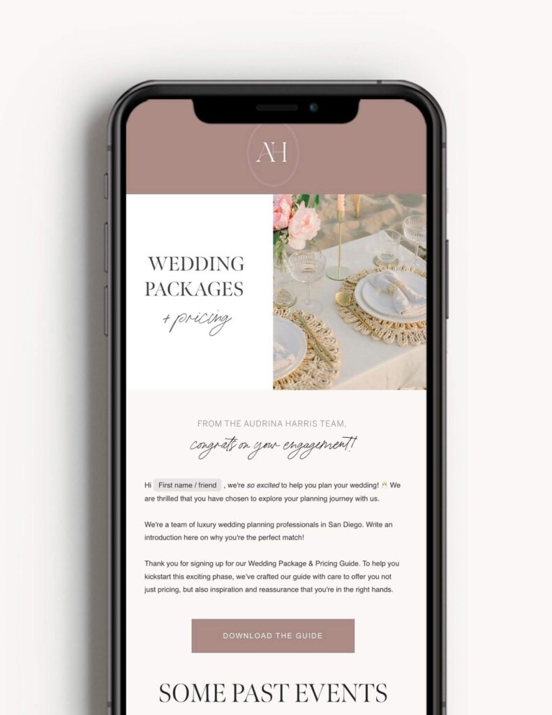 Audrina Flodesk Template
