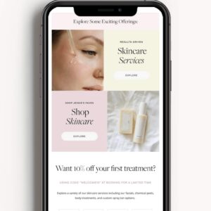 Jessie Flodesk Email Template