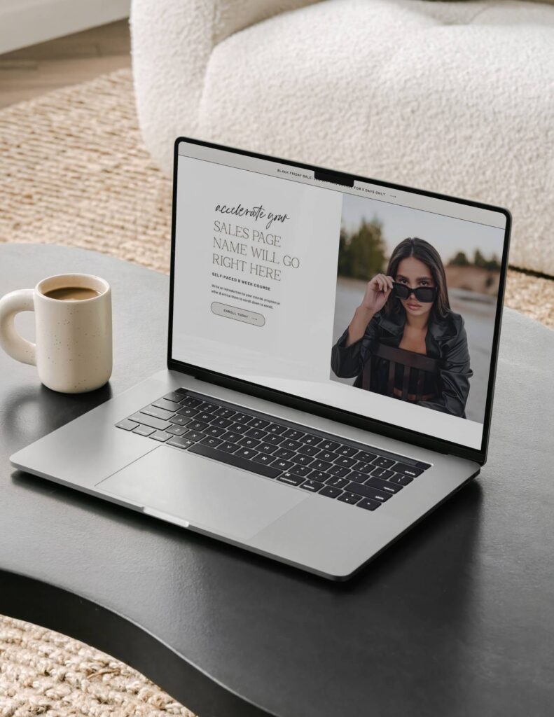 Showit Template for Social Media Managers