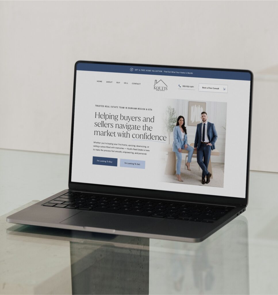 Showit Website Design for a Real Estate Team in Toronto